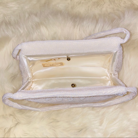 Vintage Japanese Hand beaded purse - Picture 5 of 7